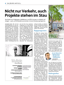 Read more about the article <strong>Ziellose Verkehrspolitik in der Stadt Salzburg</strong>